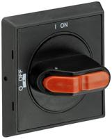 1sam201920r1001-mshd-lb-ip64 ABB Black Rotary Handle, 1SAM Series