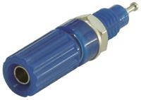 t-3025-bl Sato Parts Blue Female Binding Post, 4 mm Connector, Solder Termination, 10A, 125V