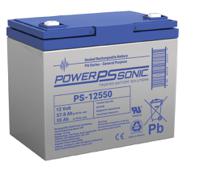 ps-12550-m6 Power Sonic 12V M6 Sealed Lead Acid Battery, 57.8Ah