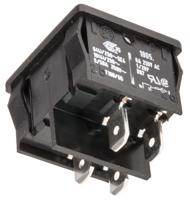 18057109 Marquardt Illuminated DPST, On-Off Rocker Switch Panel Mount
