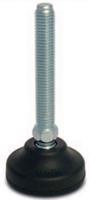 185-4508 RS PRO M16 Polyamide Adjustable Foot, 1500kg Static Load Capacity 30° Tilt Angle