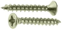 263-1836 RS PRO Pozidriv Countersunk Steel Wood Screw, Yellow Passivated, Zinc Plated, 3.5mm Thread, 25mm Length