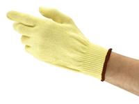 70205080 Ansell Hyflex Yellow Kevlar Kevlar Work Gloves, Size 8, Neptune Coating