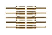sa33501 Bulgin Male Solder Circular Connector Contact, Wire Size 24 → 20 AWG