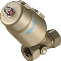 vzxf-l-m22c-m-b-g34-160-h3b1-50-16 Festo Angle Seat type Pneumatic Actuated Valve, BSP 3/4in, 116 bar