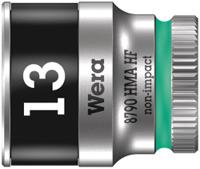 05003720001 Wera 1/4 in Drive 5.5mm Standard Socket, 6 point, 23 mm Overall Length