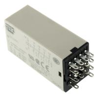 h3y-4-dc24-3m Omron H3Y-4 Series DIN Rail, Surface Mount Timer Relay, 24V dc, 4-Contact, 0.1 → 3min, 1-Function, 4PDT