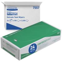 7557 KIMTECH Precision Wipes  Dry Multi-Purpose Wipes, Box of 100, 200 x 200mm