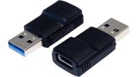 ex-47991 Exsys Straight, Male to Female Type 3.2 3.2 USB Adaptor