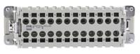 09330242616 HARTING Heavy Duty Power Connector Insert, 16A, Male, Han ES Series, 24 Contacts