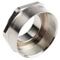 52104584 Lapp Cable Gland Adaptor, M32 Exterior Thread, M40 Interior Thread, Nickel Plated Brass, SKINDICHT Series