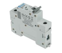 euc1p2c Europa EUC1P EUC MCB, 1P, 2A Curve C, 230V AC, 10 kA Breaking Capacity