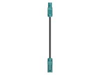 2081385-2 TE Connectivity 2081385 Male Female Jack Coaxial Cable, Black, 600 mm
