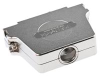 fmk4g-1727040102 FCT from Molex FMK Series Die Cast Zinc D Sub Backshell, 37 Way, Strain Relief