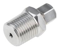 123-5580 RS PRO 1/2 NPT Compression Fitting for Use with Thermocouple or PRT Probe, 1/8in Probe, RoHS Compliant Standard