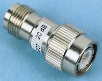 r412520124 Radiall 50Ω RF Attenuator Straight TNC Connector TNC Plug to TNC Socket 20dB, Operating Frequency 3GHz