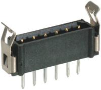 m80-8820642 HARWIN Datamate L-Tek Series Straight Through Hole PCB Header, 6 Contact(s), 2 mm Pitch, 1 Row, Shrouded