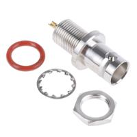 r141605000w Radiall, Jack Panel Mount BNC Connector, 50Ω, Solder Termination, Straight Body