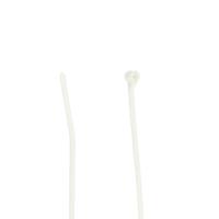 7tag009570r0002-ty23mfr Thomas & Betts Cable Ties, 92mm x 2.3 mm, White Nylon, Pk-100