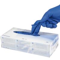 4580130-07 Honeywell Safety DexPure 801-30 Blue Powder-Free Natural Latex Disposable Gloves, Size 7, 50Gloves per Pack