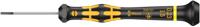 05030101001 Wera Slotted Precision Screwdriver, 1.5 x 0.23 mm Tip, 40 mm Blade, 137 mm Overall