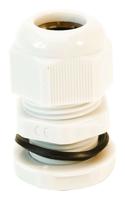 ngm40-wht HellermannTyton NGM Series White Nylon Cable Gland, M40 Thread, 22mm min., 32mm max., IP68