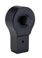 58250080 STAHLWILLE 735 Series Square Ratchet Sheel Tool, 76 mm, 24.5 x 28mm Insert, Black Oxidized Finish