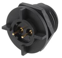 px041302spc Bulgin Circular Connector, 2 Contacts, PCB, Miniature Connector, Socket, Female, IP68, Buccaneer 400 Series
