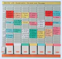 43038490 Nobo Weekly Slotted Wall Planner, 800 x 660mm