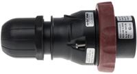 2193237 Scame IP66 Red Cable Mount 3P + N + E Power Connector Plug ATEX, IECEx, Rated At 32A, 346 → 415 V