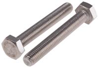 276-594 RS PRO Plain Stainless Steel, Hex Bolt, M10 x 70mm