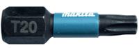 b-63672 Makita Hexagon Screwdriver Bit, T20 Tip, 25 mm Overall