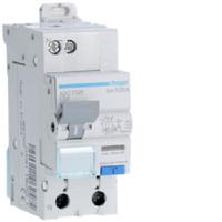 adc732f Hager RCBO, 32A Current Rating, 1P Poles, 30mA Trip Sensitivity, Type AC