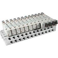 ss5y7-42-04-02f-q SMC SY7000 series 4 station G 1/4 Manifold Base, SS5Y7-42-04-02F-Q