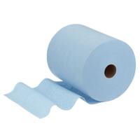 8371 WYPALL X60 General Clean Multi-task Cleaning Cloths  Blue Wipes for Surface Cleaning, Dry Use, Roll of 500, 385 x
