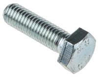 917-3163 RS PRO Bright Zinc Plated Steel, Hex Bolt, M10 x 35mm