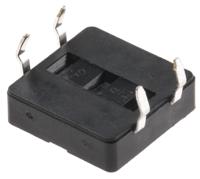dts24nv APEM Brown Plunger Tactile Switch, SPST 50 mA @ 12 V dc 3.8mm