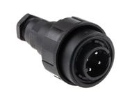 px0748p Bulgin Circular Connector, 4 Contacts, Cable, Standard Connector, Plug, Male, IP68, IP69K, Standard Buccaneer Series