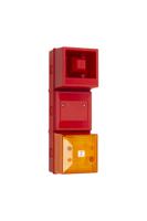 yl4isct4arn Clifford & Snell YL4IS Series Amber Sounder Beacon, 18 → 24 V dc, IP65, Fixed Mount, 100dB at 1 Metre