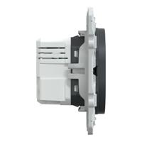 s340401 Schneider Electric Anthracite, 1 Gang, Ovalis C Series