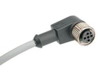 0523446000000000 Norgren Female 5 way M8 to Unterminated Free End Sensor Actuator Cable, 1.5 m