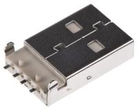 a-usb-a-lp-smt-c ASSMANN WSW Right Angle, SMT, Plug Type A USB Connector