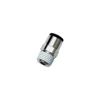 3175-56-11 Legris LF 3000 Series Stud Fitting, 1/4 in to NPT 1/8 Male, Tube-to-Port Connection Style, 3175 56 11