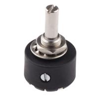 842-7087 RS PRO 100Ω Rotary Potentiometer 1-Gang Panel Mount