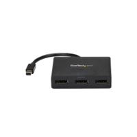 mstmdp123dp StarTech.com 3 port Mini DisplayPort to DisplayPort Adapter, 190mm Length - 4K Maximum Resolution