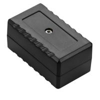 192-0728 RS PRO Black ABS Enclosure, Black Lid, 31.5 x 56.5 x 27.2mm