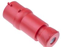 pkx32m435 Schneider Electric, PratiKa IP44 Red Cable Mount 3P + N + E Industrial Power Plug, Rated At 32A, 415 V