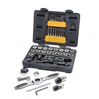 3886 GearWrench 40-Piece Carbon Steel Tap & Die Set, M3 - M12 Taps, M3 - M12 Dies