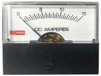 186-2538 RS PRO Analogue Panel Ammeter 15 (Input)A DC, 57mm x 44mm, ±1.5 % Moving Coil