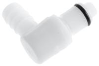 plcd23006 Colder Products Hose Connector, Elbow Hose Tail Coupling 3/8in ID, 8.3 bar